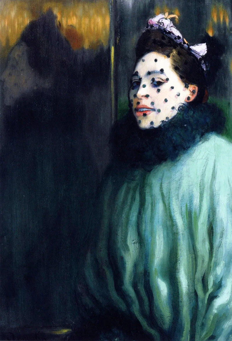 Kobieta w welonie - Louis Anquetin