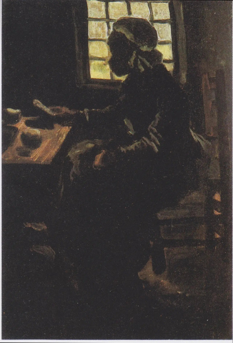 Kobieta przy stole - Vincent van Gogh