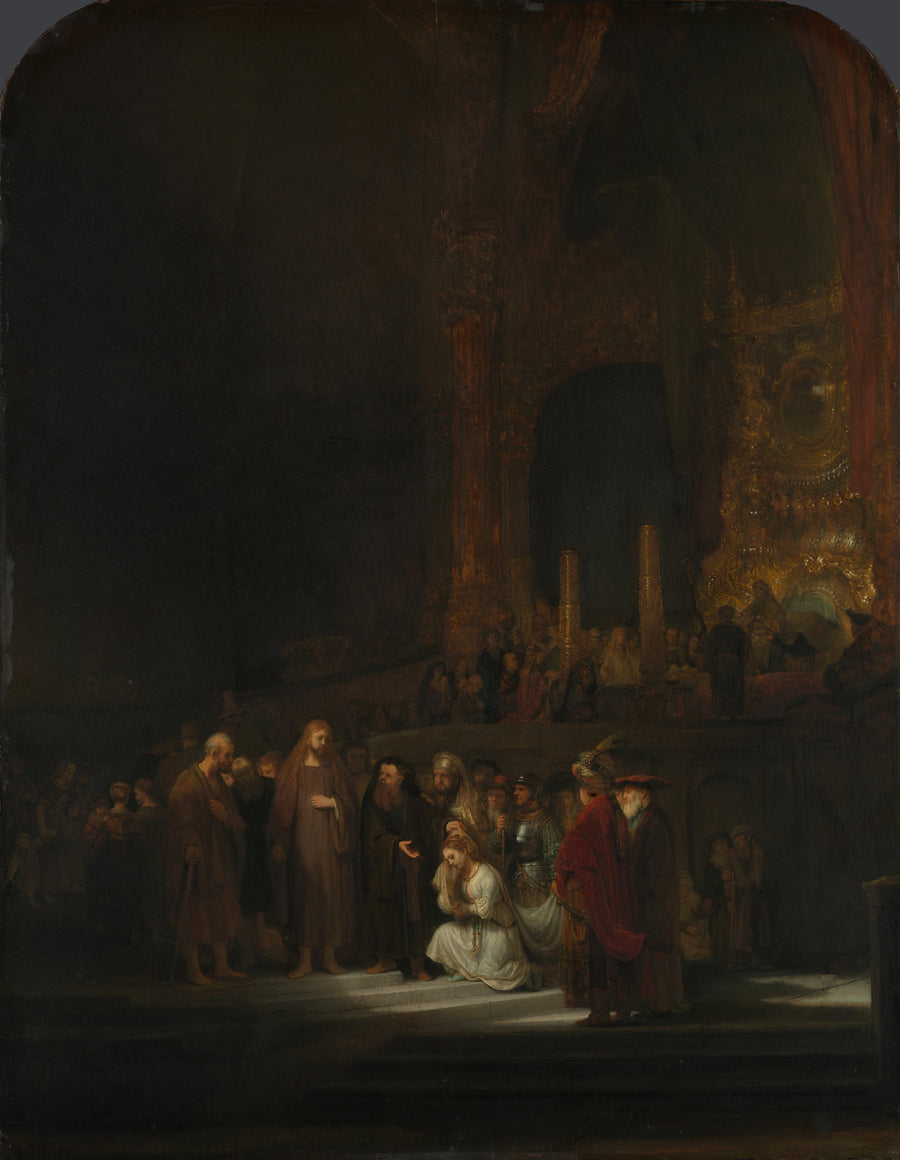 Cudzołożnica - Rembrandt