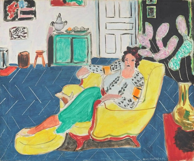 Kobieta siedząca w fotelu - Henri Matisse