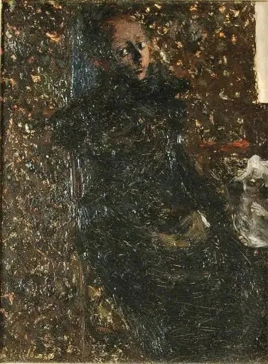 Siedząca kobieta - Édouard Vuillard