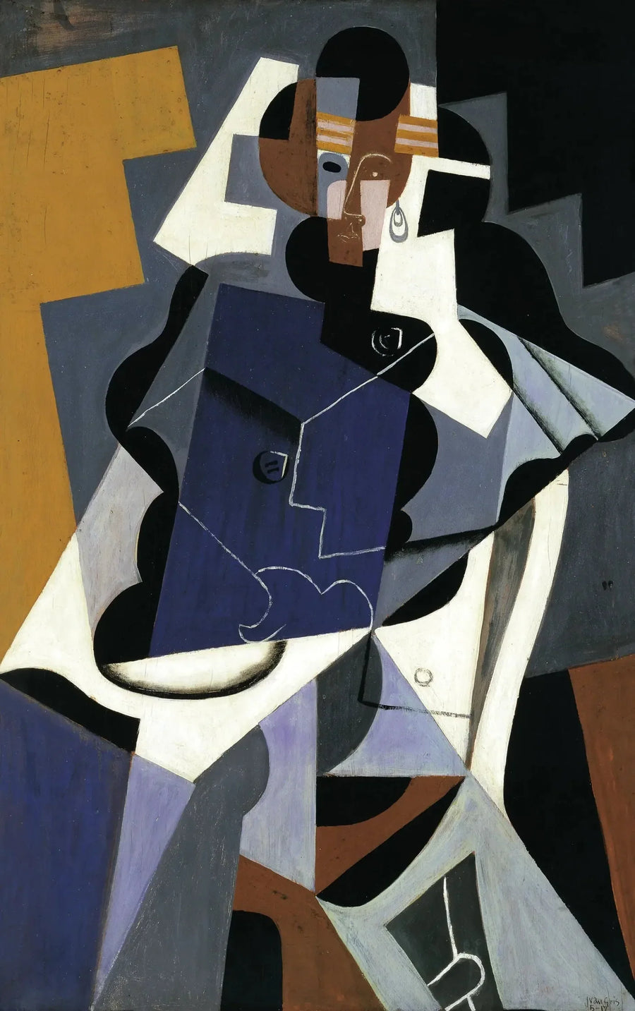 Siedząca kobieta - Juan Gris