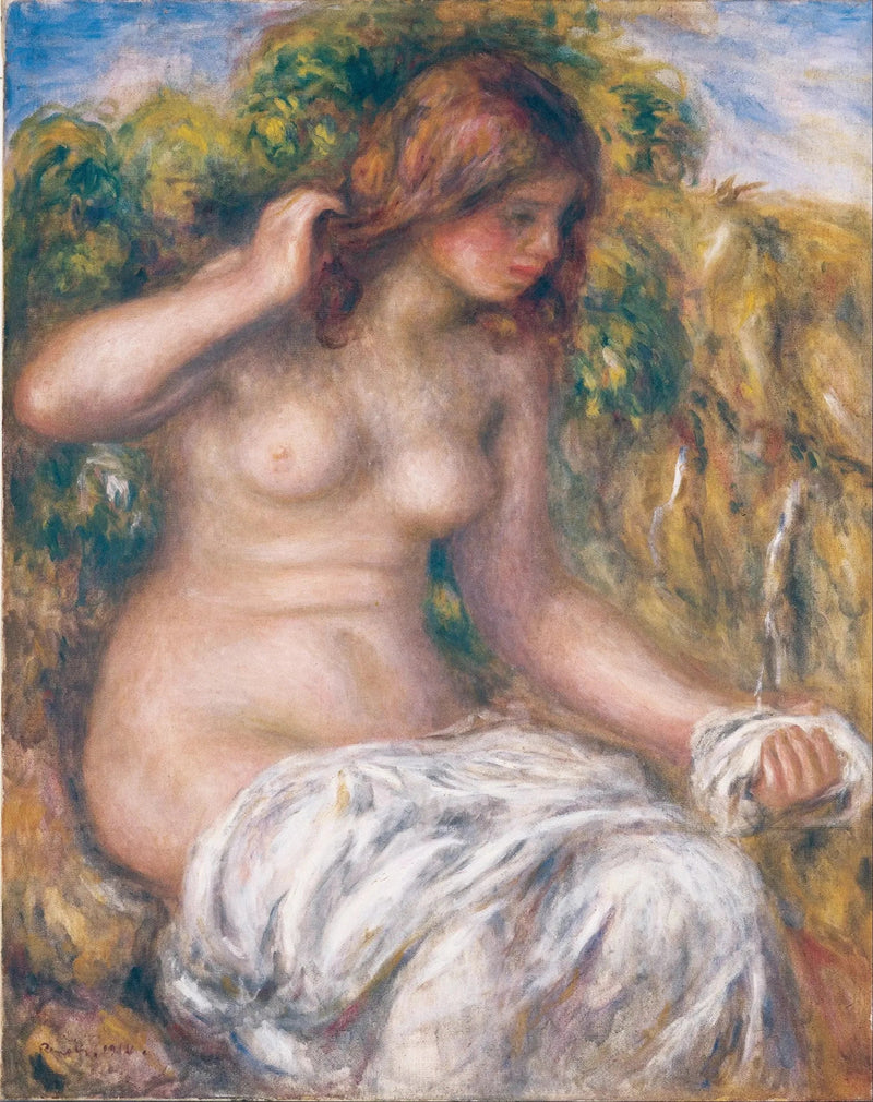 Kobieta wiosną - Pierre-Auguste Renoir