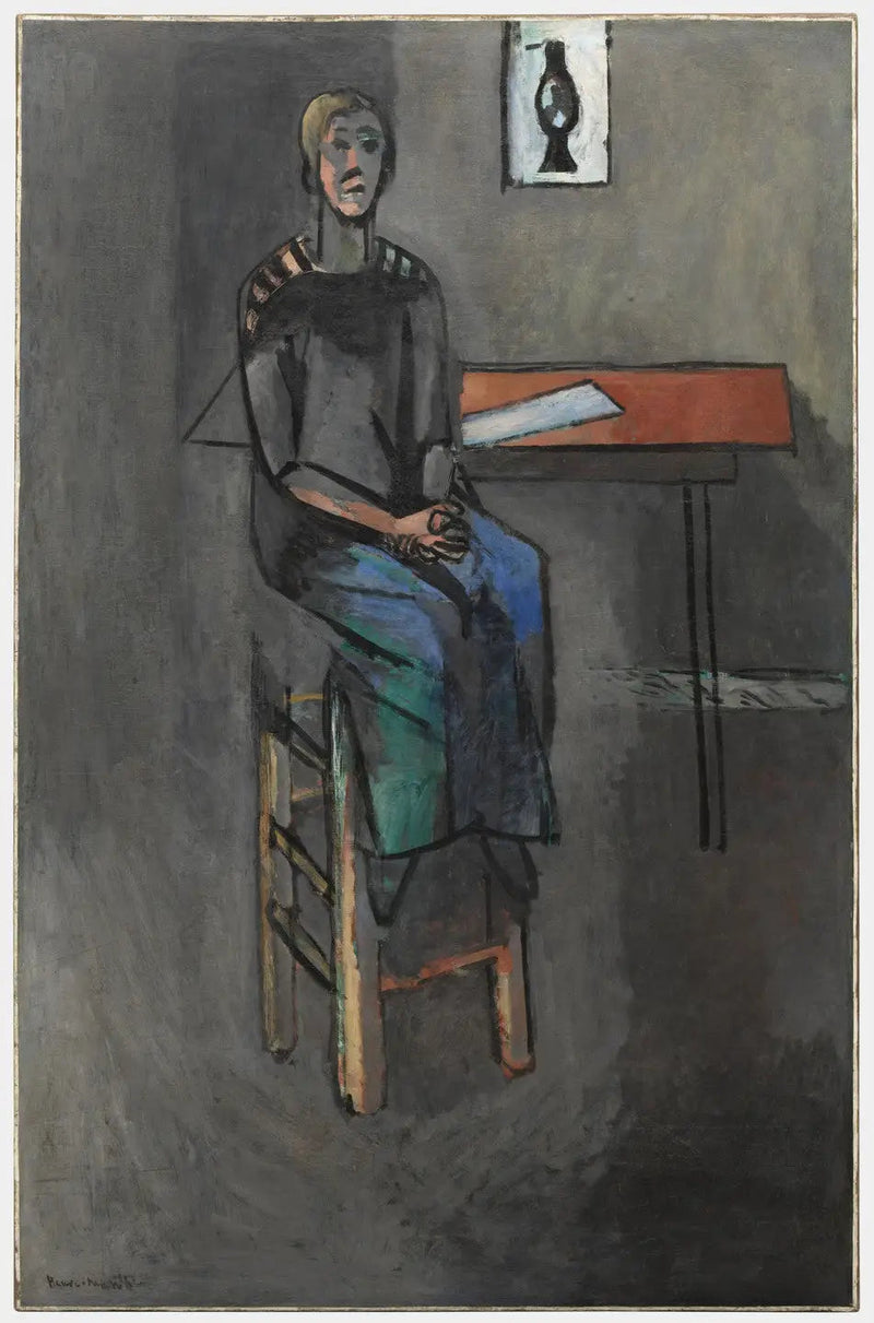 Kobieta na stołku - Henri Matisse