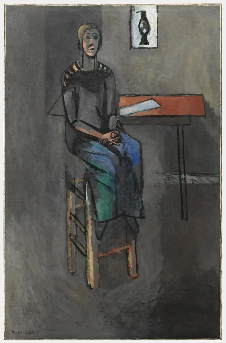 Kobieta na stołku - Henri Matisse