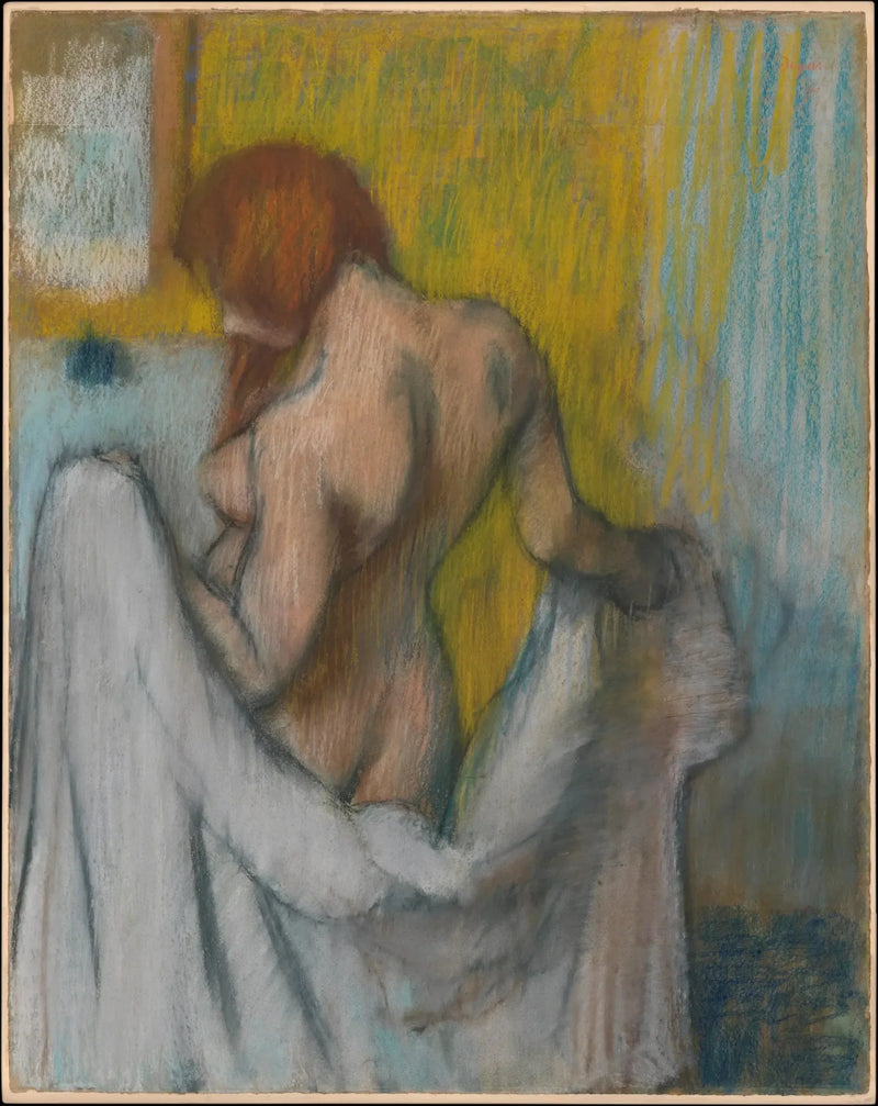 Kobieta z ręcznikiem - Edgar Degas