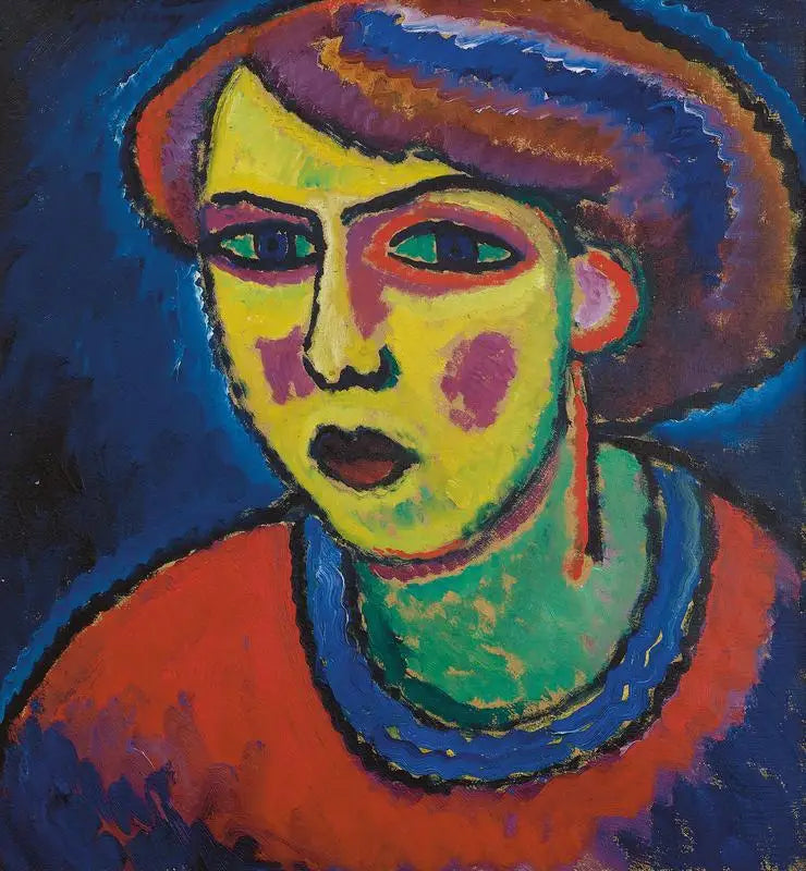 Blondynka - Alexej von Jawlensky