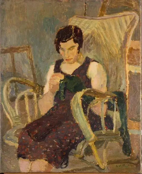 Kobieta kuzynka - Édouard Vuillard