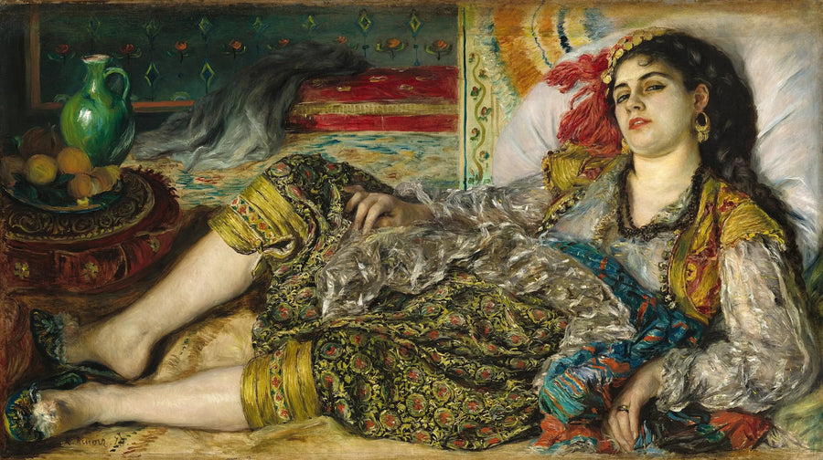 Kobieta z Algieru - Pierre-Auguste Renoir