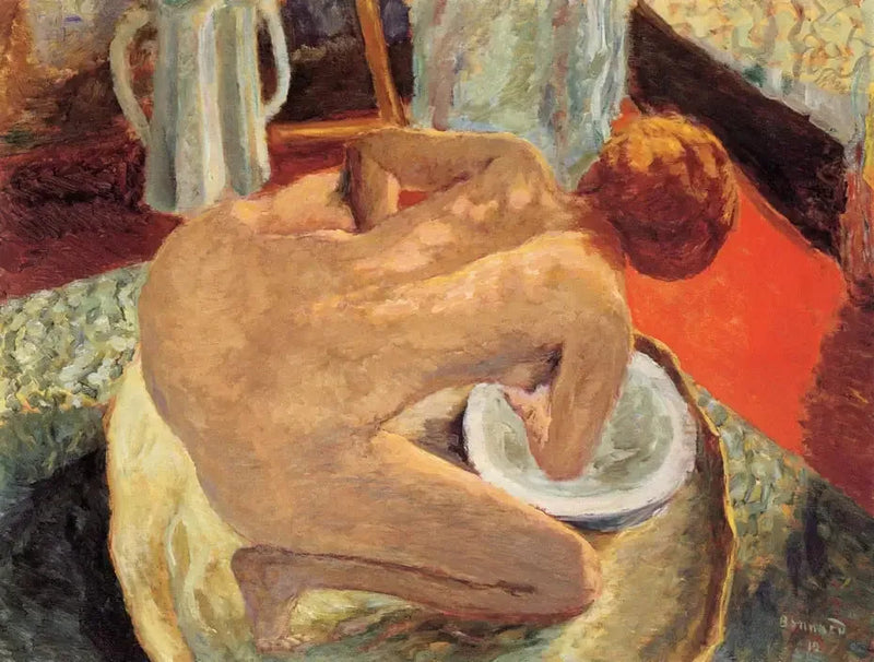 Kobieta w kąpieli - Pierre Bonnard