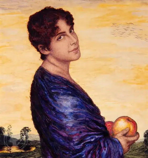 Kobieta w Krajobrazie - Franz Von Stuck