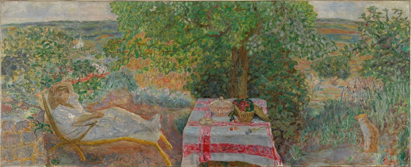 Kobieta w krajobrazie - Pierre Bonnard