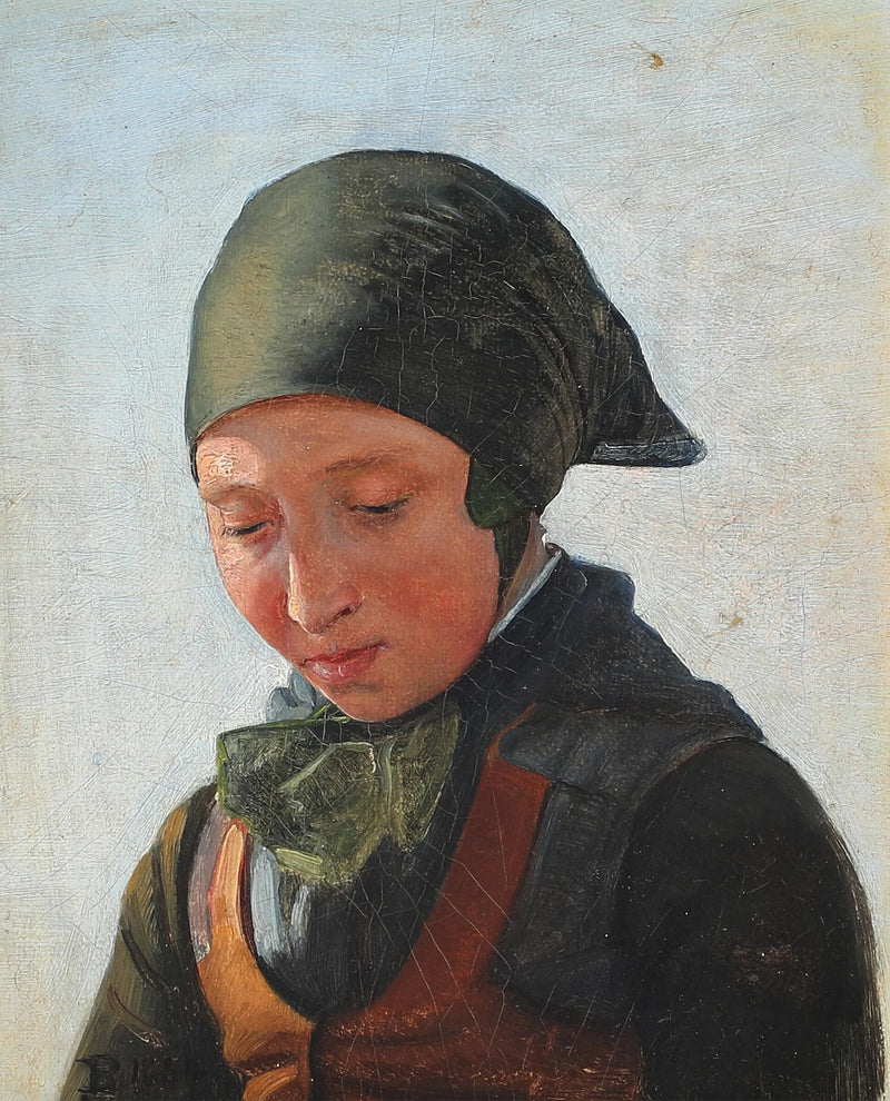 kobieta z Refsnæs. - Carl Heinrich Bloch