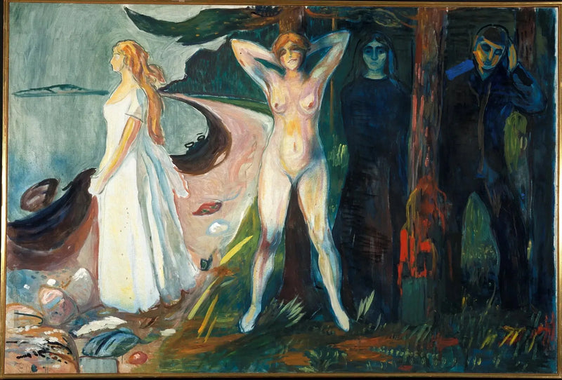 Kobieta - Edvard Munch