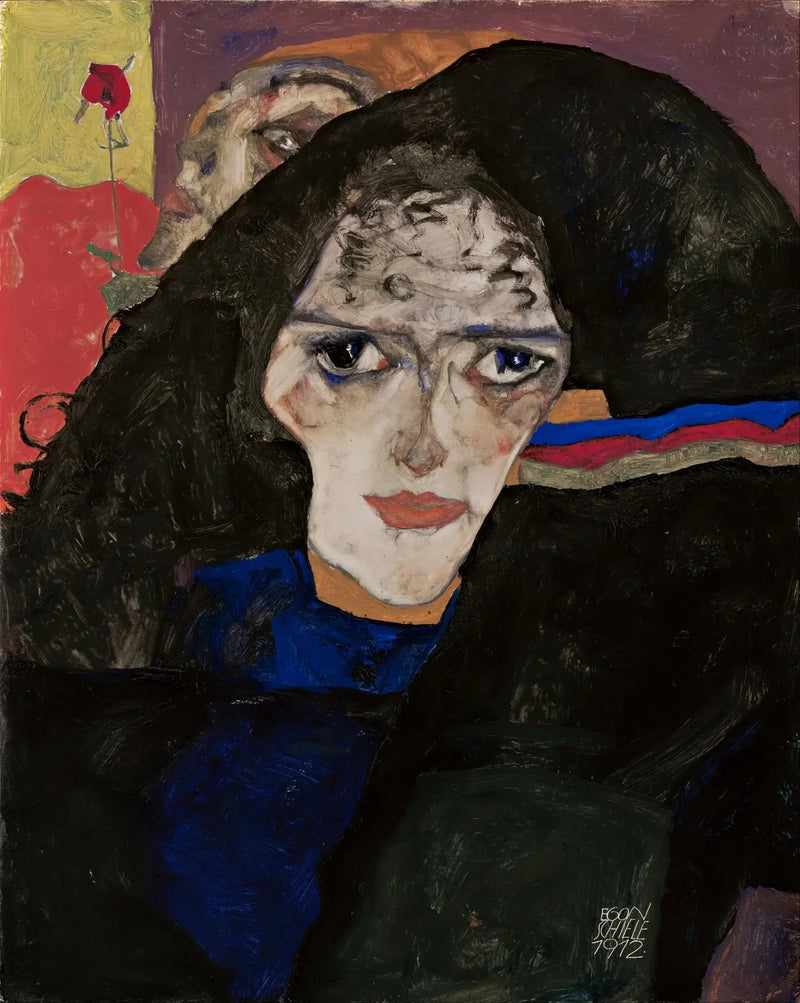 Kobieta w żałobie - Egon Schiele