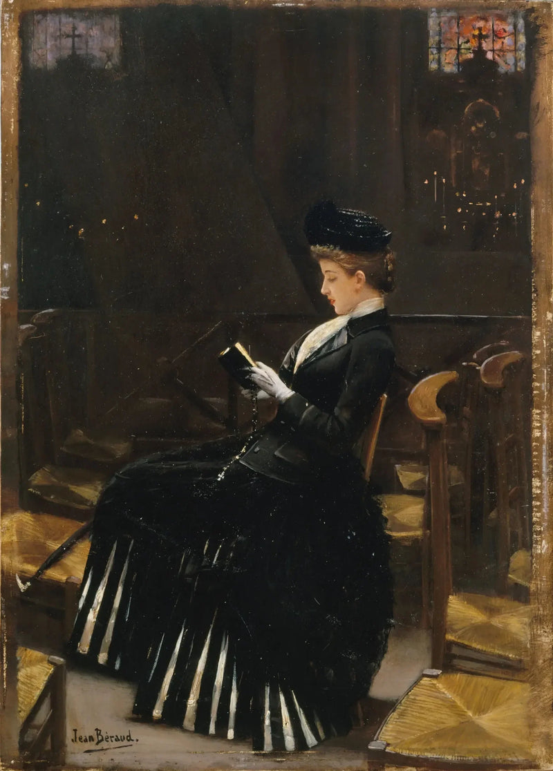 Kobieta w modlitwie - Jean Béraud