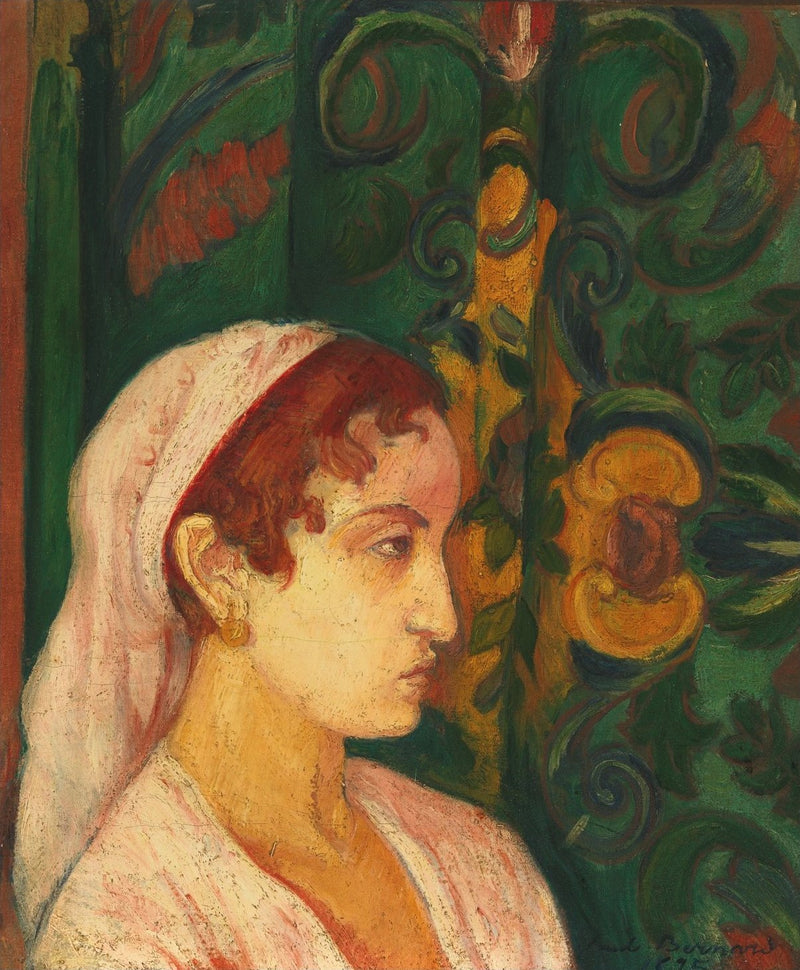 Kobieta w profilu - Émile Bernard