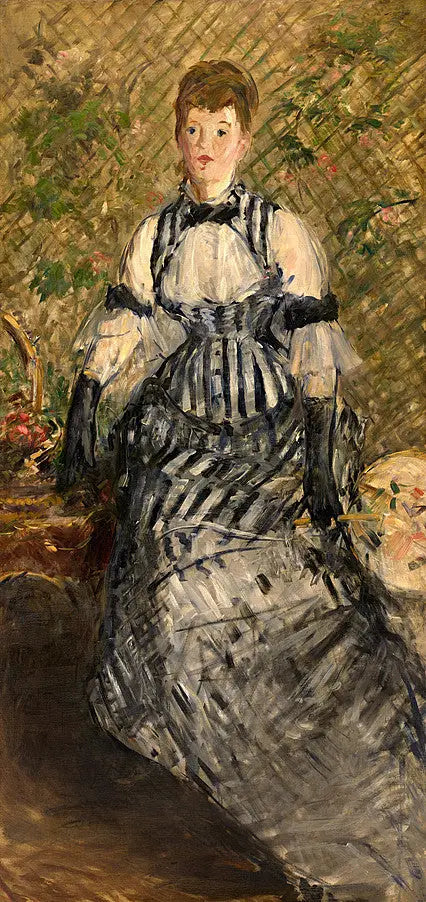 Kobieta w wieczorowej sukni - Édouard Manet