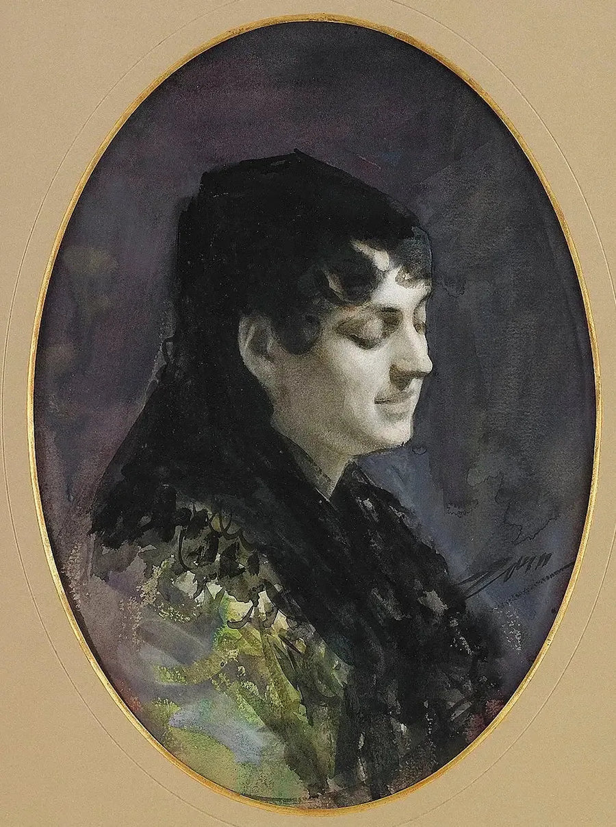 Hiszpańska kobieta 2 - Anders Zorn