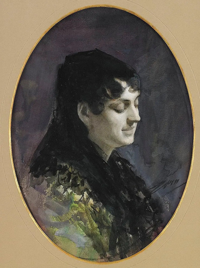 Hiszpańska kobieta 2 - Anders Zorn