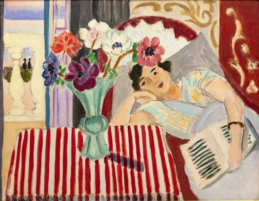 Kobieta i anemony - Henri Matisse