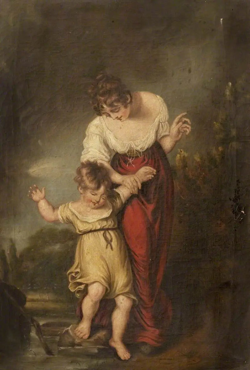 Kobieta i dziecko w Fordzie - Thomas Gainsborough
