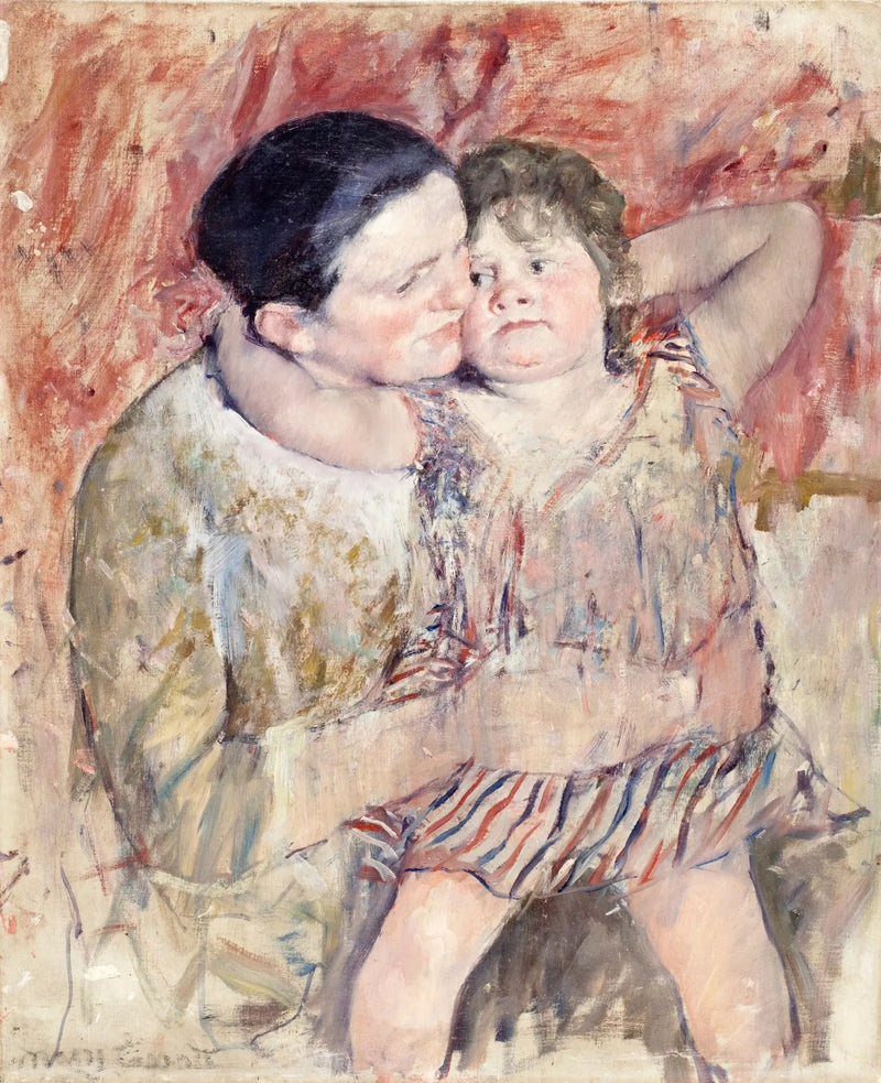 Kobieta i dziecko - Mary Cassatt