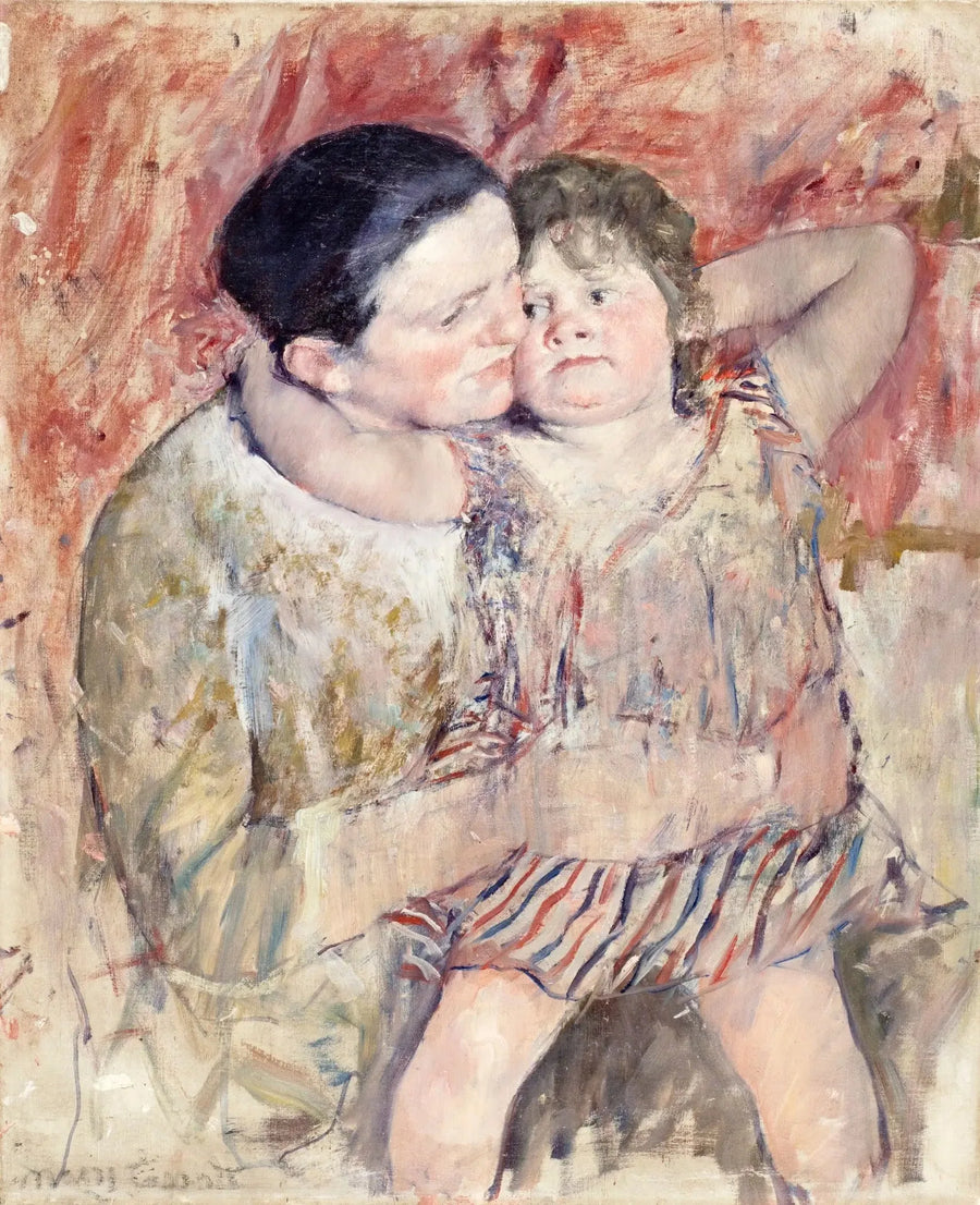 Kobieta i dziecko - Mary Cassatt