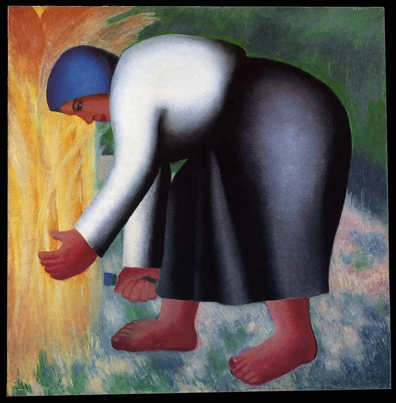Kobieta Żniwiarka II - Kazimir Malevich