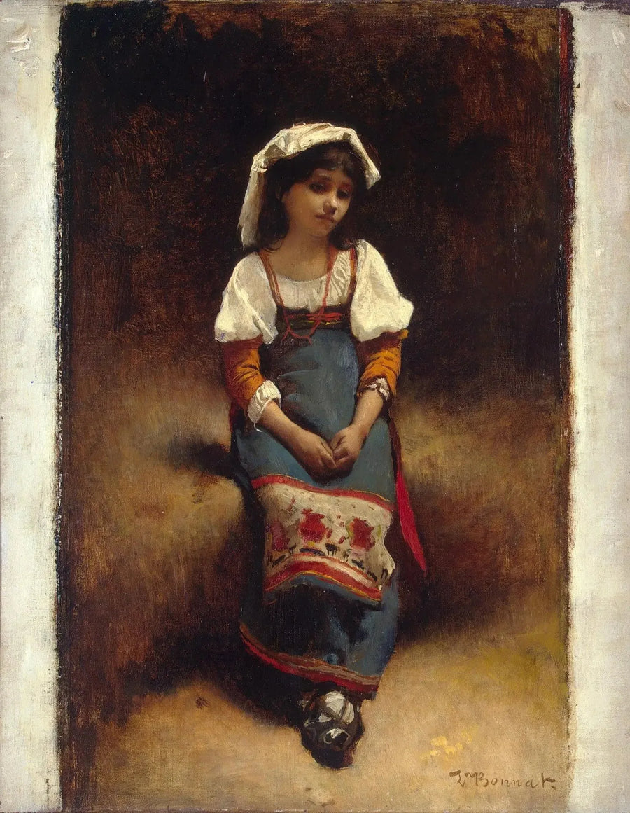 Włoska kobieta - Léon Bonnat
