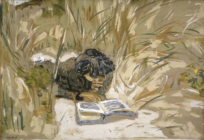 Kobieta czytająca - Édouard Vuillard