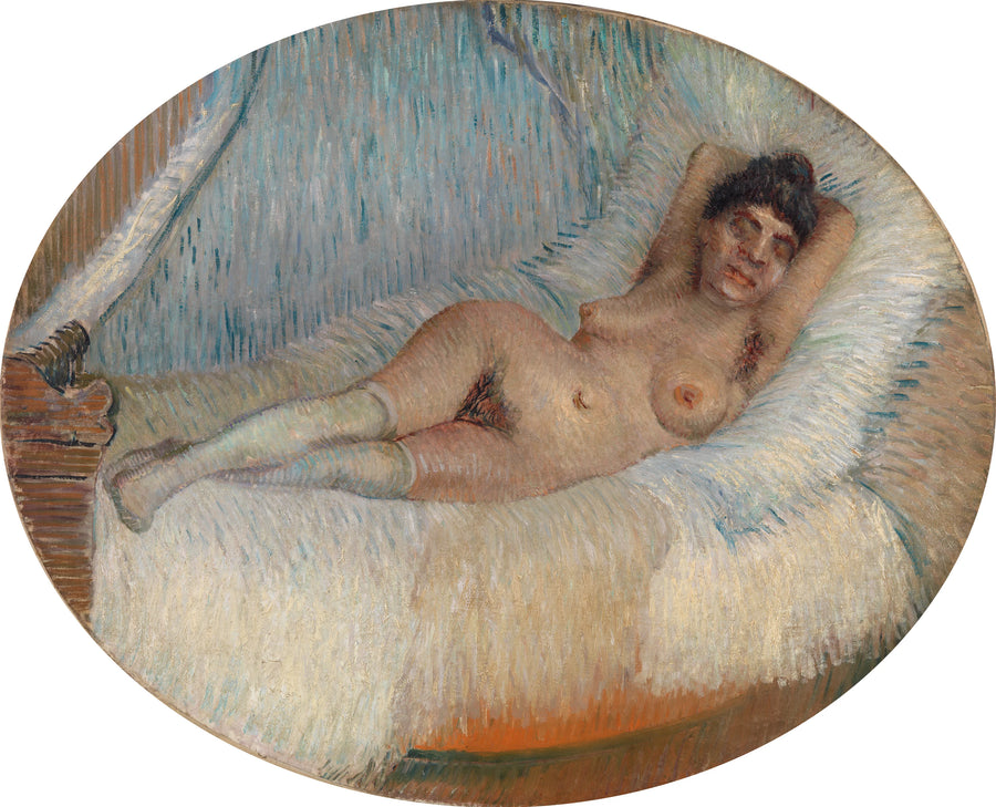 Naga kobieta leżąca - Vincent van Gogh