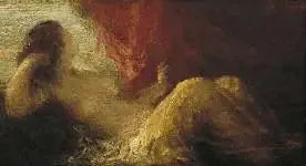 Nagą kobietę leżącą - Henri Fantin-Latour