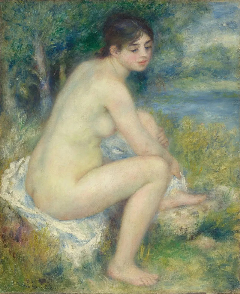 Naga kobieta w krajobrazie - Pierre-Auguste Renoir