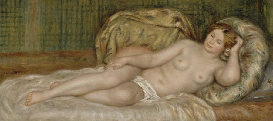 Nagie kobieta (śpiąca) - Pierre-Auguste Renoir