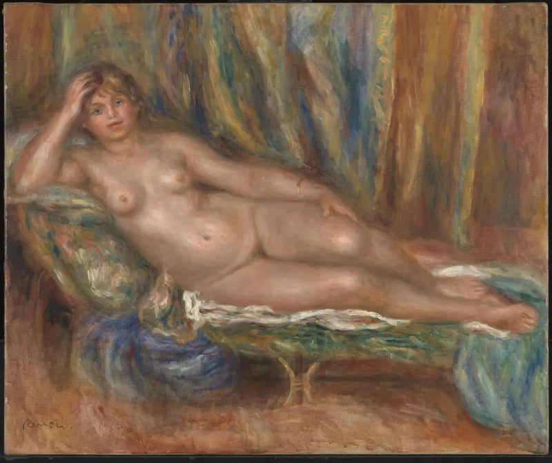 Naga kobieta na kanapie - Pierre-Auguste Renoir