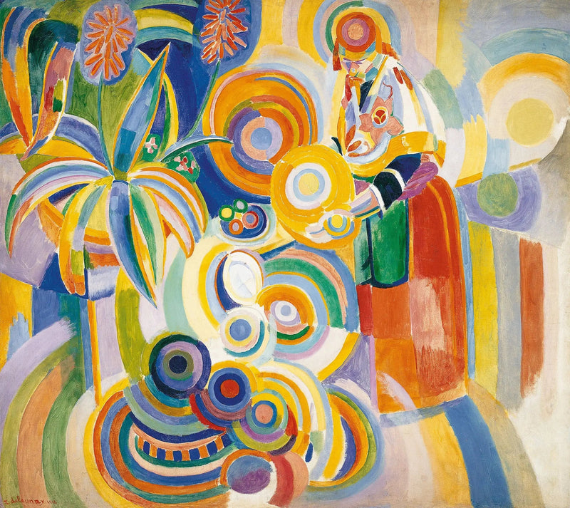 Portugalska kobieta - Robert Delaunay