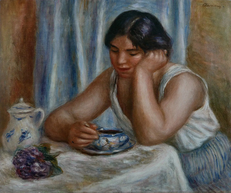 Kobieta pijąca czekoladę - Pierre-Auguste Renoir