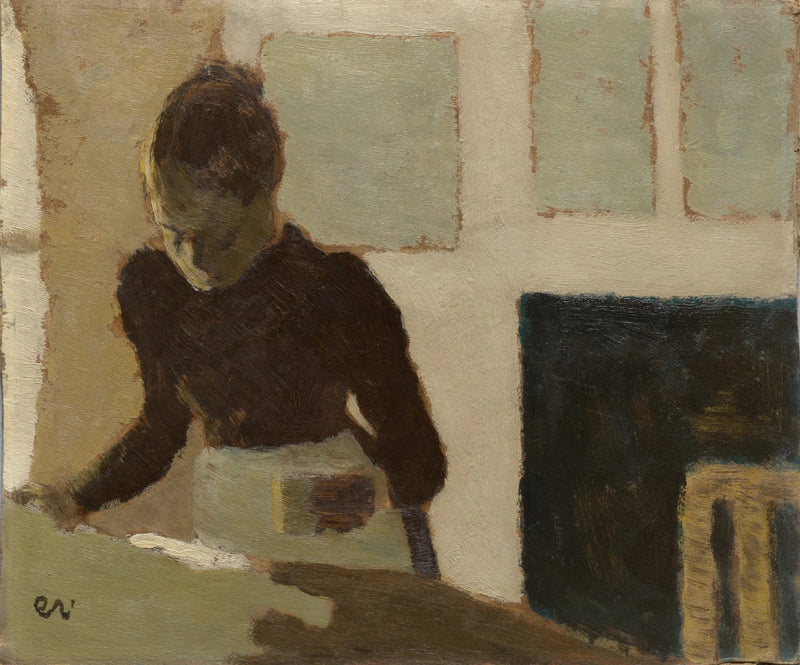 Kobieta prasująca - Édouard Vuillard