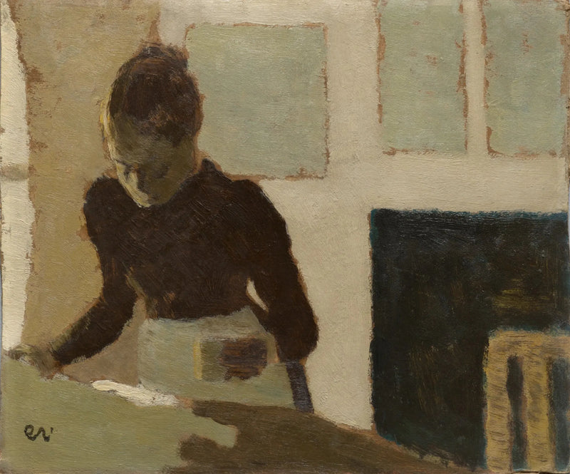 Kobieta prasująca - Édouard Vuillard