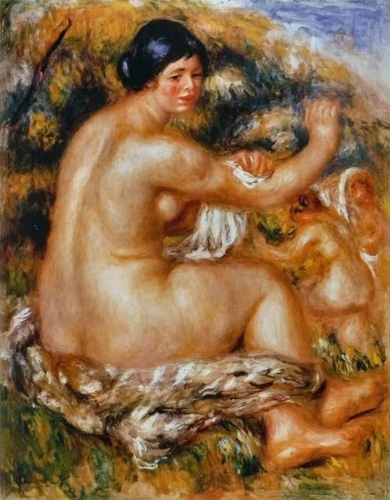 Kobieta wycierająca się - Pierre-Auguste Renoir