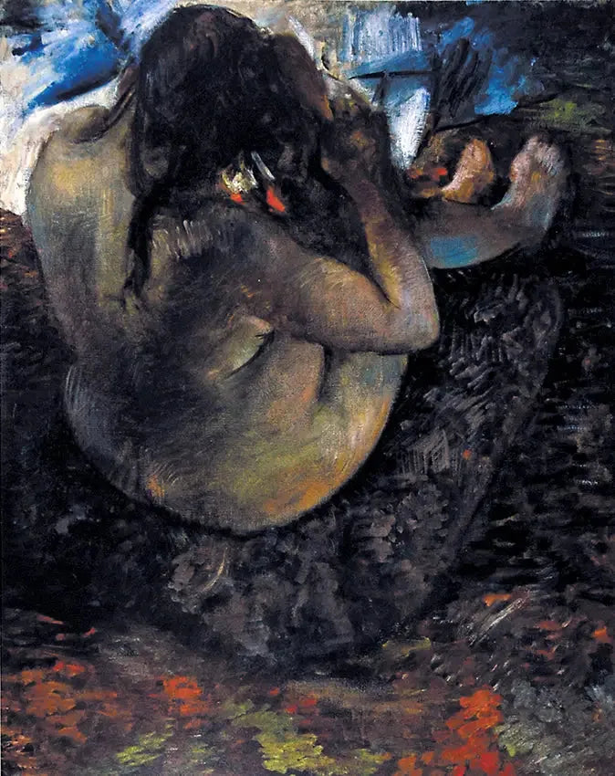 Kobieta czesząca się - Edgar Degas