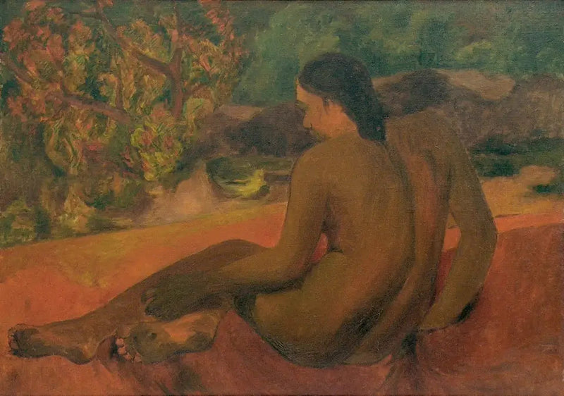Tahitańska Kobieta II - Paul Gauguin