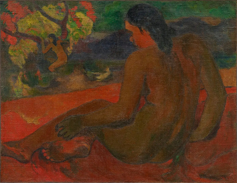 Tahitańska kobieta - Paul Gauguin