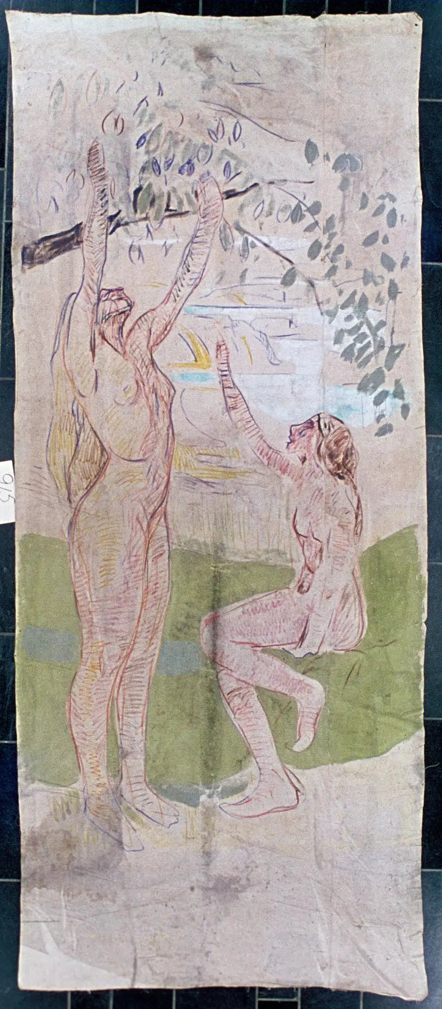 Kobiety przy żniwach - Edvard Munch