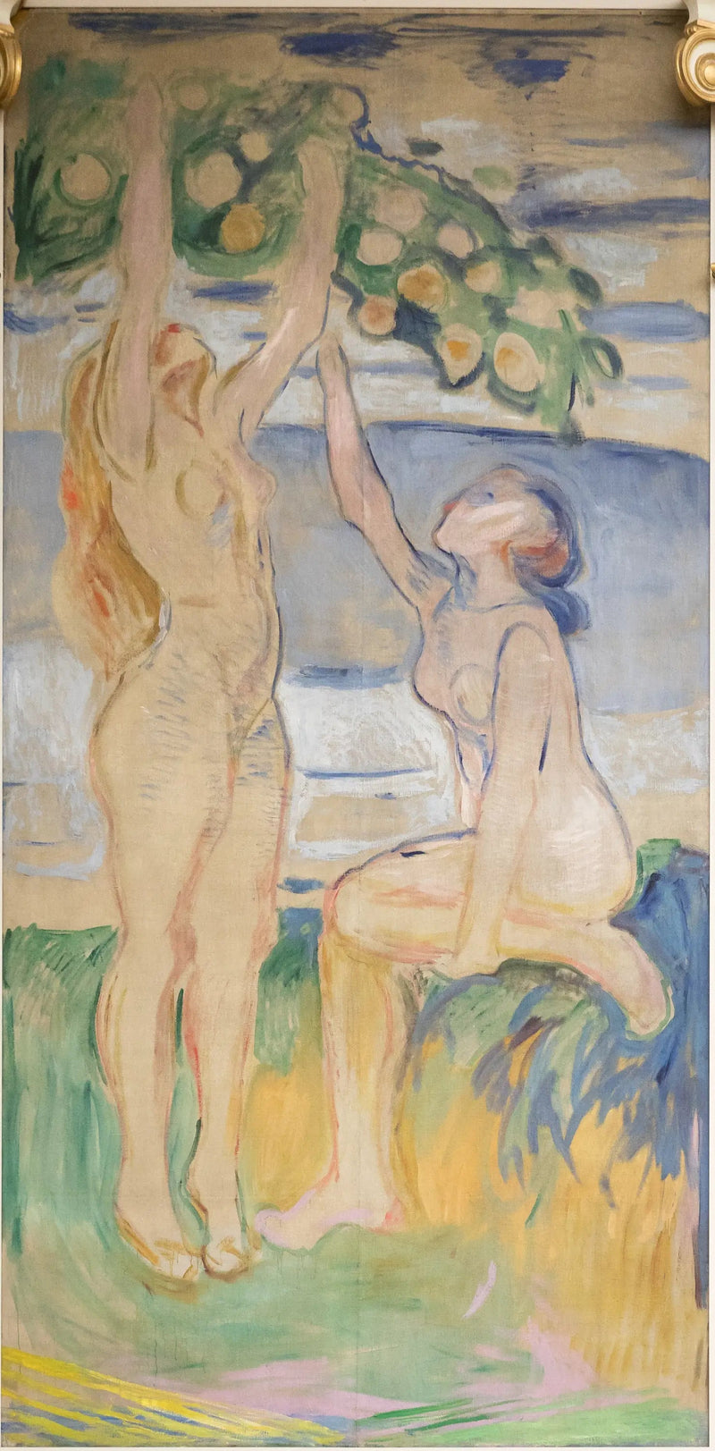 Kobiety przy żniwach - Edvard Munch