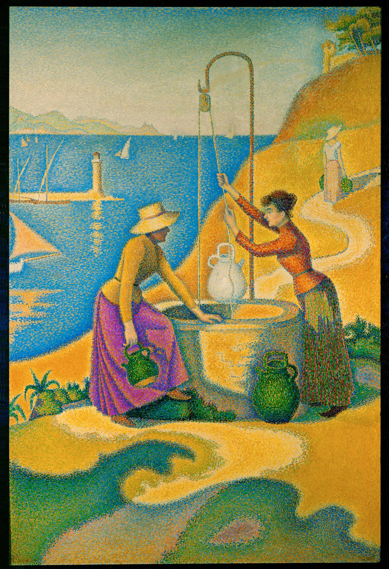 Kobiety przy studni - Paul Signac