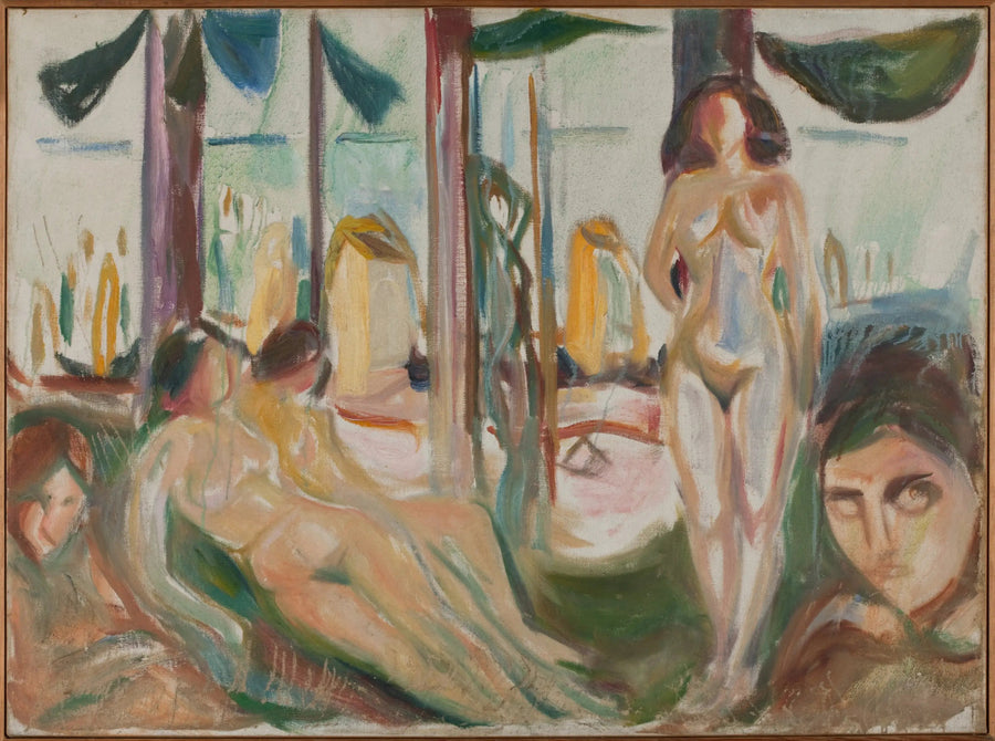 Nagie kobiety nad morzem - Edvard Munch