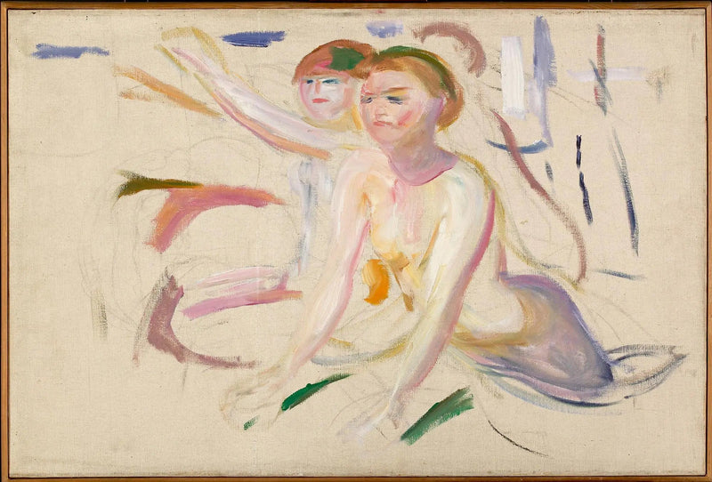 Kobiety kąpiące się - Edvard Munch