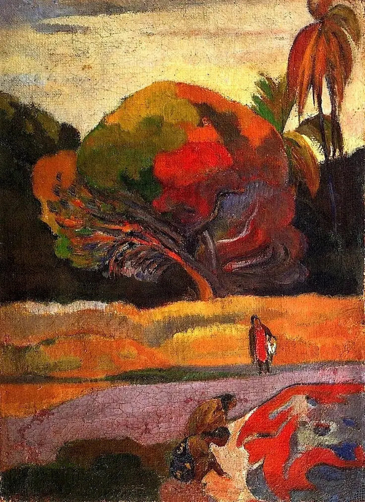 Tahitańskie kobiety nad rzeką - Paul Gauguin